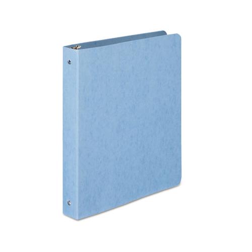 Presstex Round Ring Binder, 3 Rings, 1" Capacity, 11 X 8.5, Light Blue