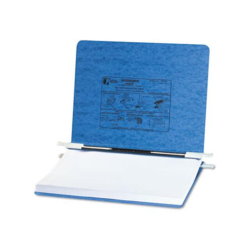 Presstex Covers With Storage Hooks, 2 Posts, 6" Capacity, 11.75 X 8.5, Light Blue