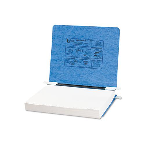 Presstex Covers With Storage Hooks, 2 Posts, 6" Capacity, 11 X 8.5, Light Blue