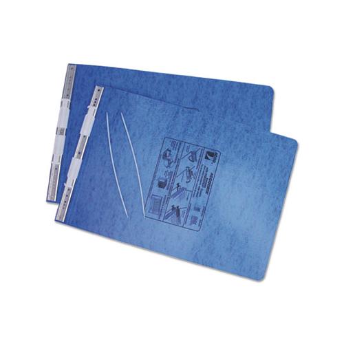 Presstex Covers With Storage Hooks, 2 Posts, 6" Capacity, 11 X 14.88, Light Blue