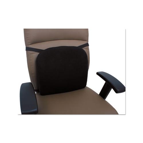 Cooling Gel Memory Foam Backrest, 14.13 X 14.13 X 2.75, Black