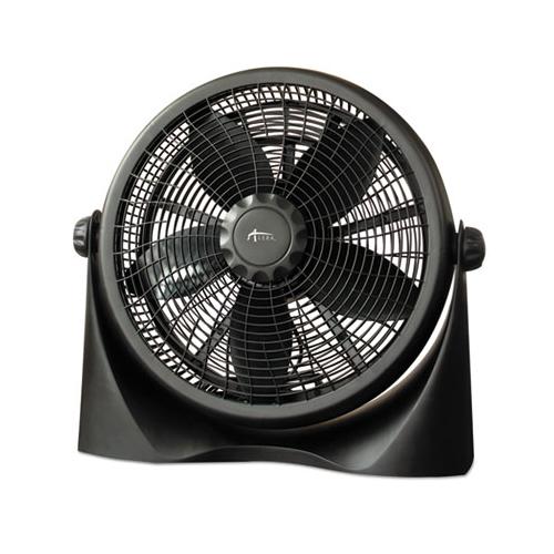 16" Super-circulation 3-speed Tilt Fan, Plastic, Black