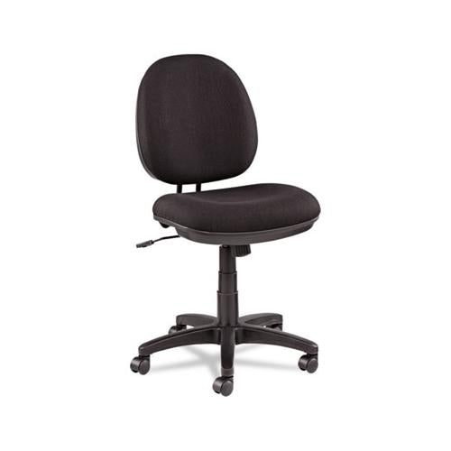 Alera Interval Series Swivel-tilt Task Chair, Supports Up To 275 Lbs, Black Seat-black Back, Black Base