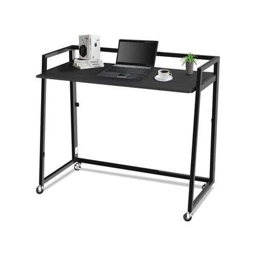 Quick Assemble Computer Workstation, 41.3w X 19.9d X 36.7h, Espresso-black