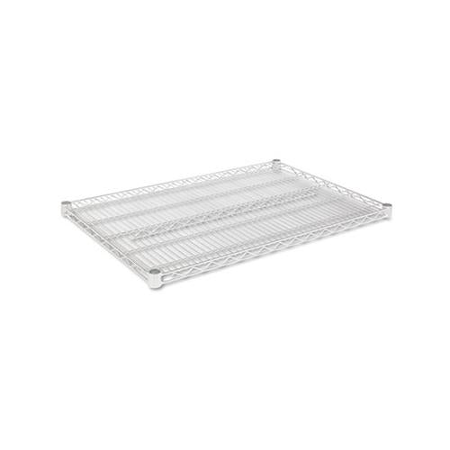 Industrial Wire Shelving Extra Wire Shelves, 36w X 24d, Silver, 2 Shelves-carton