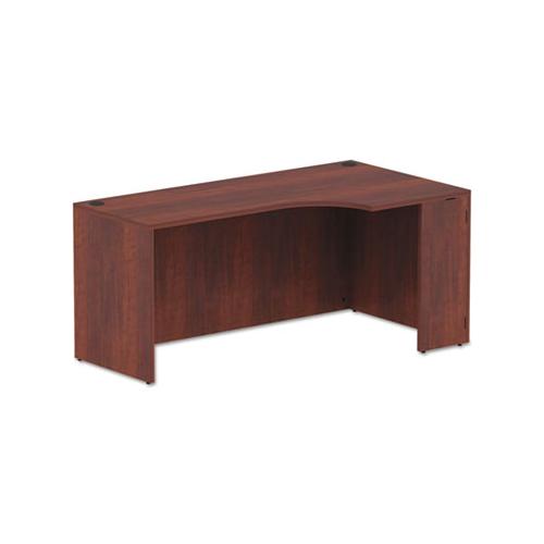 Alera Valencia Corner Credenza Shells, 65w X 35.38d X 29.5h, Right, Medium Cherry