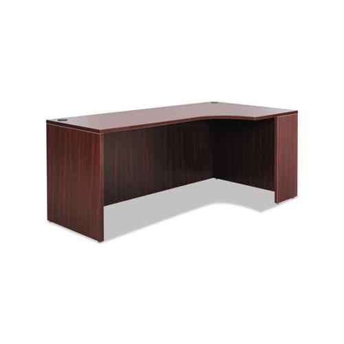 Alera Valencia Right Corner Credenza Shell, 70.88w X 35.38d X 29.5h, Mahogany