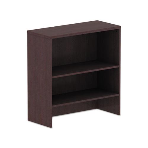 Alera Valencia Series Hutch, 34 .13w X 15d X 35.38h, Espresso
