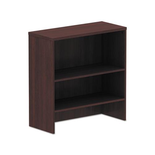Alera Valencia Series Hutch, 34.13w X 15d X 35.38h, Mahogany