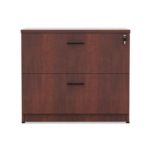 Alera Valencia Series Two Drawer Lateral File, 34w X 22.75d X 29.5h, Cherry