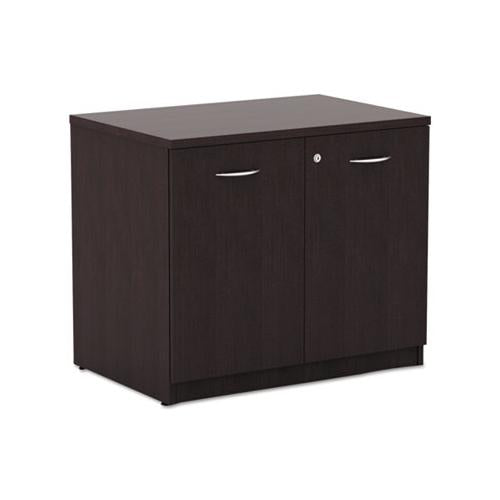 Alera Valencia Series Storage Cabinet, 34 1-8w X 22 7-8d X 29 1-2h, Espresso