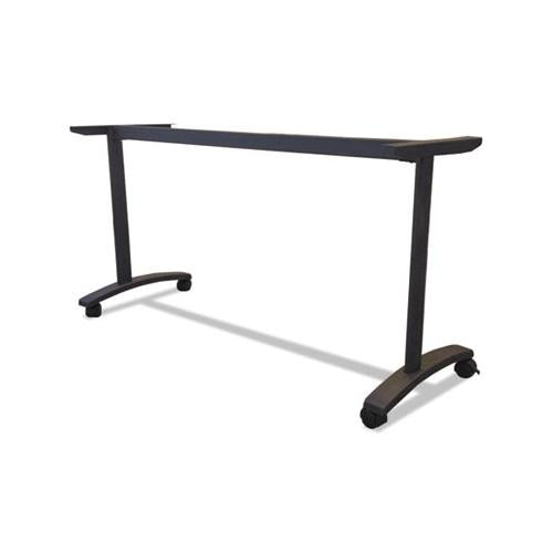 Alera Valencia Series Training Table T-leg Base, 54w X 19 3-4d X 28 1-2h, Black