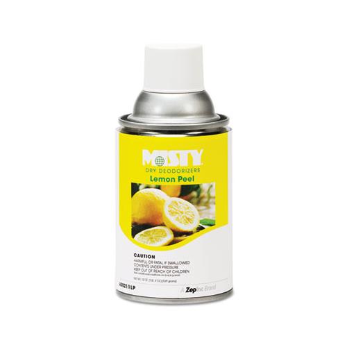 Metered Dry Deodorizer Refills, Lemon Peel, 7 Oz Aerosol, 12-carton