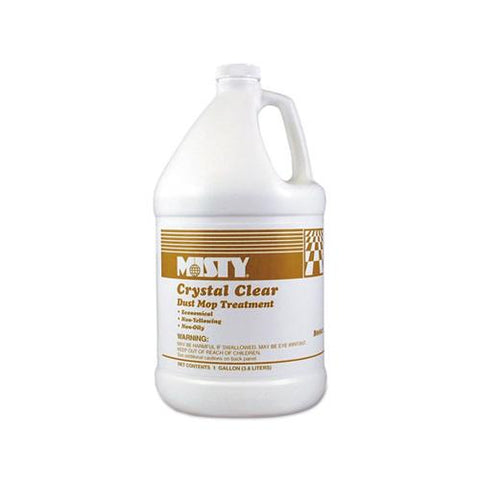 Crystal Clear Dust Mop Treatment, Slightly Fruity Scent, 1 Gal Bottle