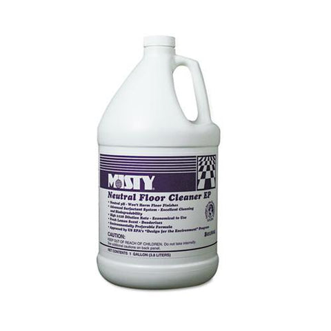 Neutral Floor Cleaner Ep, Lemon, 1gal Bottle