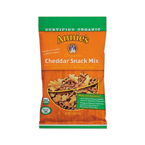 Organic Cheddar Snack Mix, 2.5 Oz Bag, 12-carton