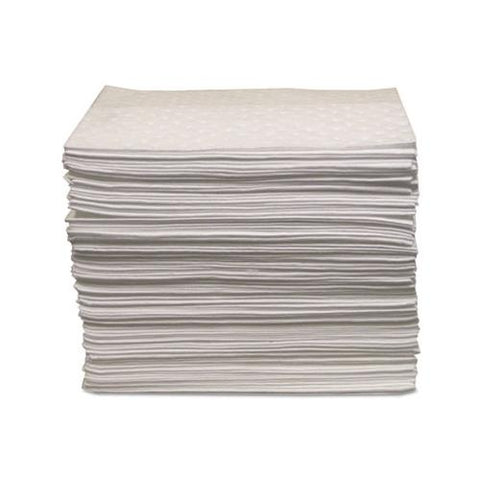 Oil Only Sorbent Pad 15"x17", Heavy-weight