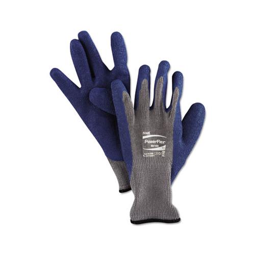 Powerflex Gloves, Blue-gray, Size 10, 1 Pair
