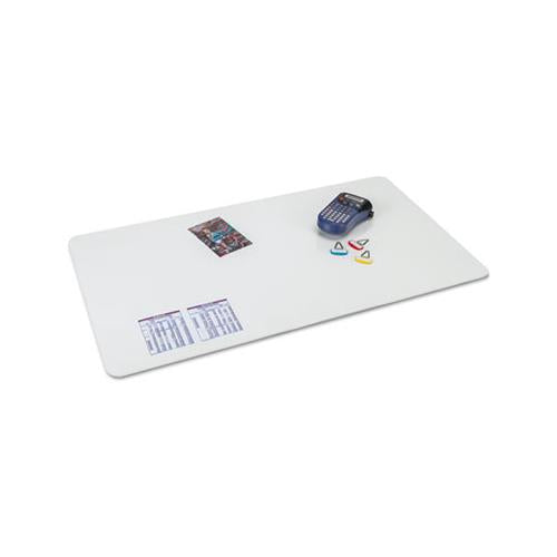 Krystalview Desk Pad With Antimicrobial Protection, 22 X 17, Clear