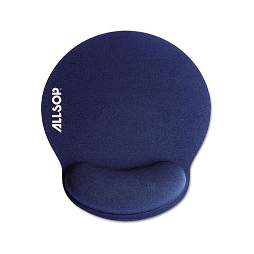 Mousepad Pro Memory Foam Mouse Pad With Wrist Rest, 9 X 10 X 1, Blue