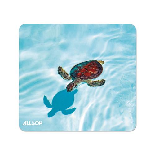Naturesmart Mouse Pad, Turtle Design, 8 1-2 X 8 X 1-10