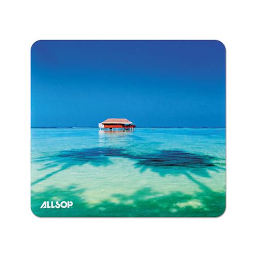 Naturesmart Mouse Pad, Tropical Maldives, 8 1-2 X 8 X 1-10