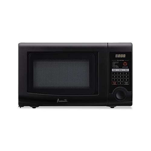 0.7 Cubic Foot Capacity Microwave Oven, 700 Watts, Black