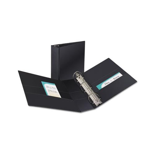 Durable Non-view Binder With Durahinge And Ezd Rings, 3 Rings, 3" Capacity, 11 X 8.5, Black, (7701)
