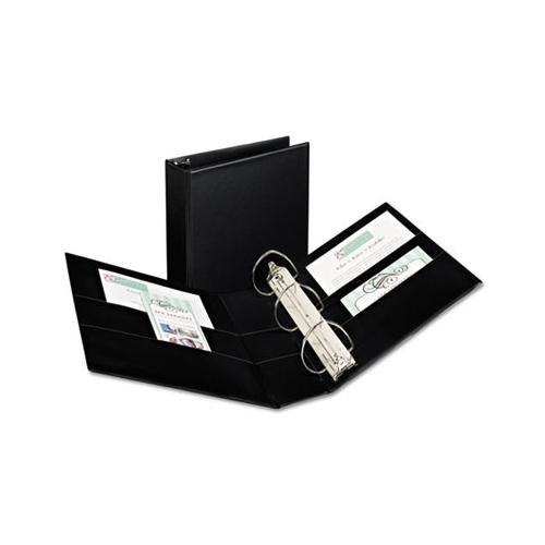 Durable Non-view Binder With Durahinge And Ezd Rings, 3 Rings, 4" Capacity, 11 X 8.5, Black, (7801)