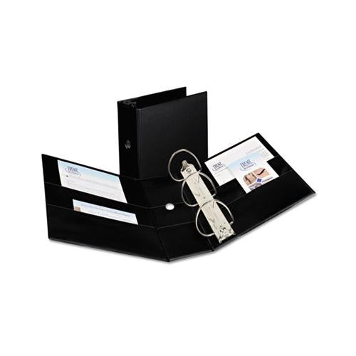 Durable Non-view Binder With Durahinge And Ezd Rings, 3 Rings, 5" Capacity, 11 X 8.5, Black, (7901)