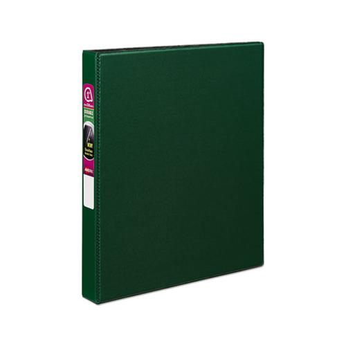 Durable Non-view Binder With Durahinge And Slant Rings, 3 Rings, 1" Capacity, 11 X 8.5, Green