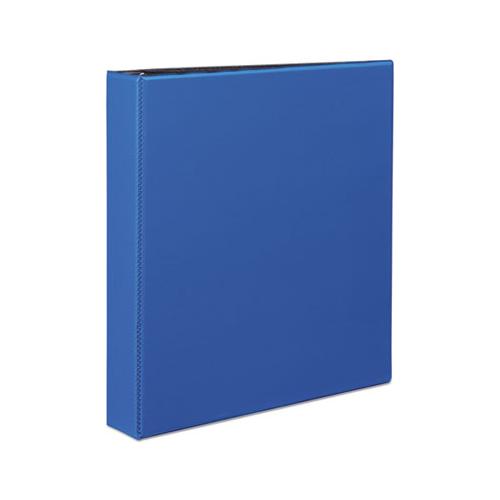 Durable Non-view Binder With Durahinge And Slant Rings, 3 Rings, 1.5" Capacity, 11 X 8.5, Blue