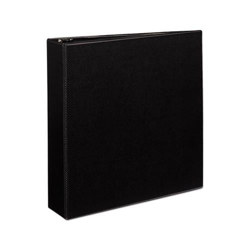 Durable Non-view Binder With Durahinge And Slant Rings, 3 Rings, 2" Capacity, 11 X 8.5, Black