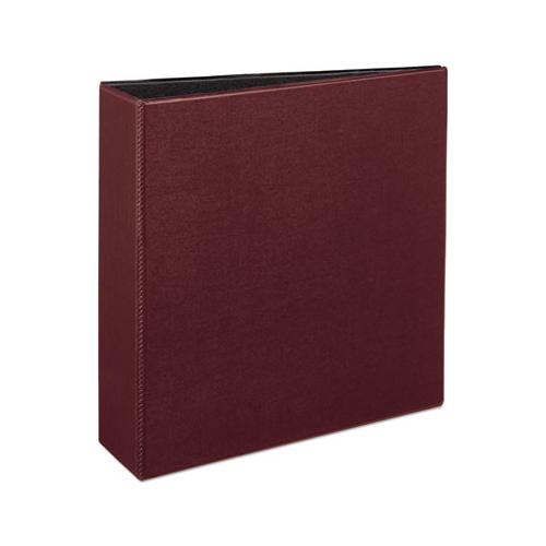 Durable Non-view Binder With Durahinge And Slant Rings, 3 Rings, 3" Capacity, 11 X 8.5, Burgundy