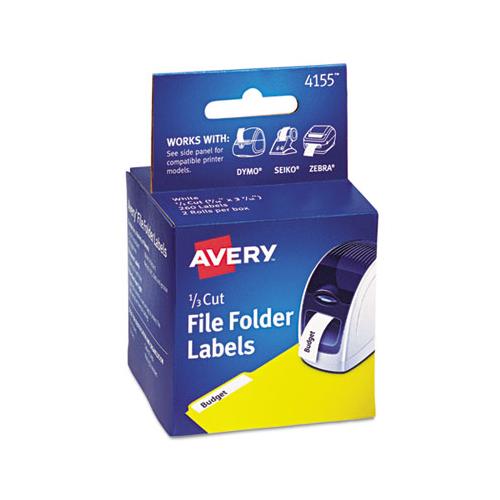 Multipurpose Thermal Labels, 0.56 X 3.44, White, 130-roll, 2 Rolls-pack