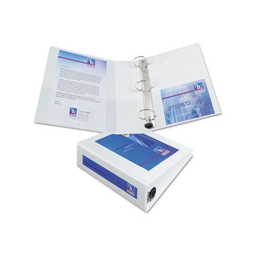 Framed View Heavy-duty Binders, 3 Rings, 3" Capacity, 11 X 8.5, White