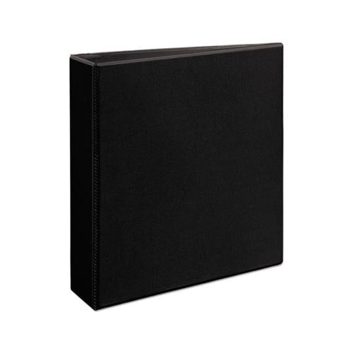 Heavy-duty View Binder With Durahinge And One Touch Ezd Rings, 3 Rings, 2" Capacity, 11 X 8.5, Black