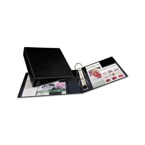 Heavy-duty Non-view Binder With Durahinge And One Touch Ezd Rings, 3 Rings, 2" Capacity, 11 X 8.5, Black