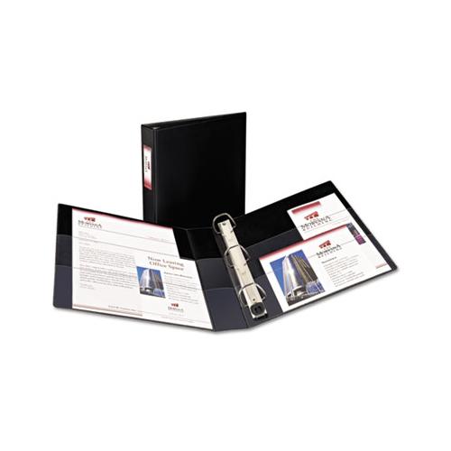 Heavy-duty Non-view Binder With Durahinge And One Touch Ezd Rings, 3 Rings, 1.5" Capacity, 11 X 8.5, Black