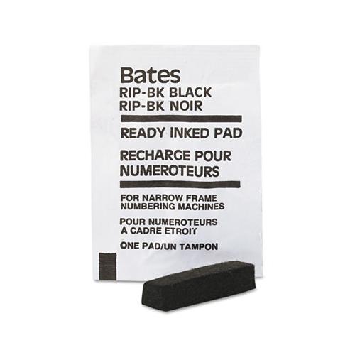 Ready-inked Pad For Multiple-lever Movement Numbering Machine, Black