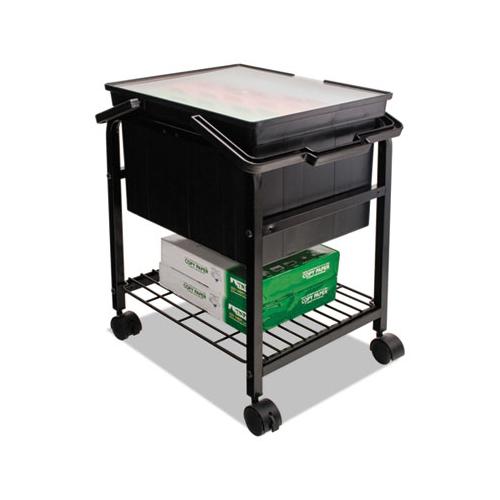 Heavy-duty File Shuttle, 17.13w X 14.25d X 20h, Black