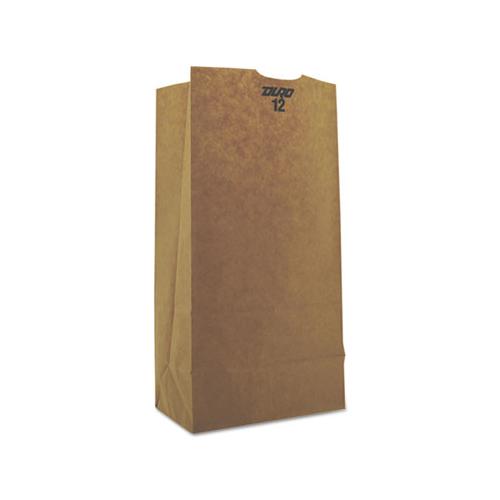 Grocery Paper Bags, 50 Lbs Capacity, #12, 7"w X 4.38"d X 13.75"h, Kraft, 500 Bags