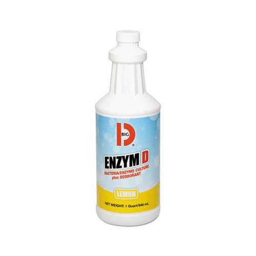 Enzym D Digester Liquid Deodorant, Lemon, 32oz, 12-carton
