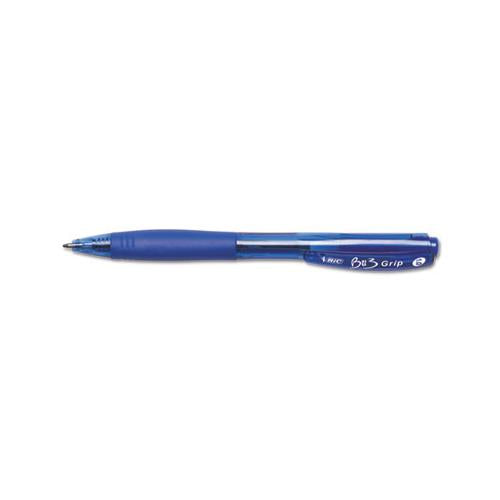 Bu3 Retractable Ballpoint Pen, Bold 1 Mm, Blue Ink-barrel, Dozen