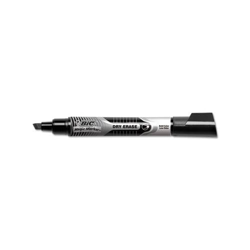 Intensity Tank-style Advanced Dry Erase Marker, Broad Chisel Tip, Black, Dozen