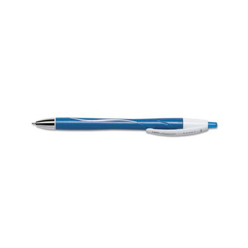 Atlantis Exact Retractable Ballpoint Pen, Fine 0.7 Mm, Blue Ink-barrel, Dozen