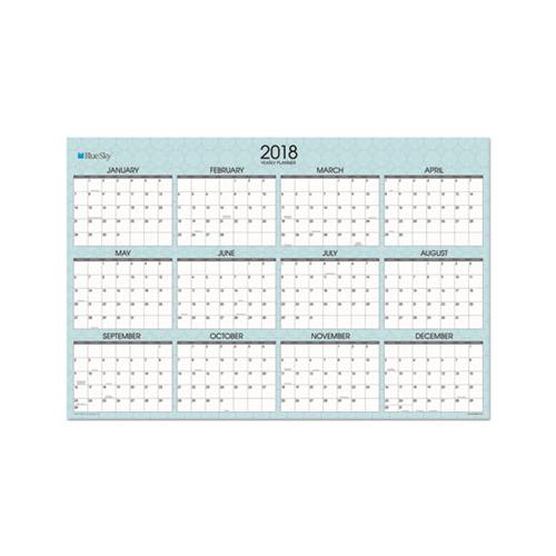 Picadilly Laminated Wall Calendar, 36 X 24, 2021