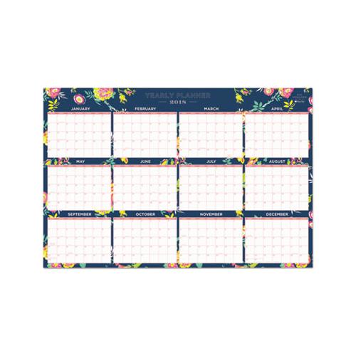 Day Designer Laminated Wall Calendar, 36 X 24, 2021