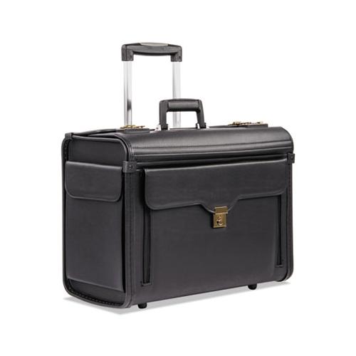 Catalog Case On Wheels, Koskin, 19 X 9 X 15-1-2, Black