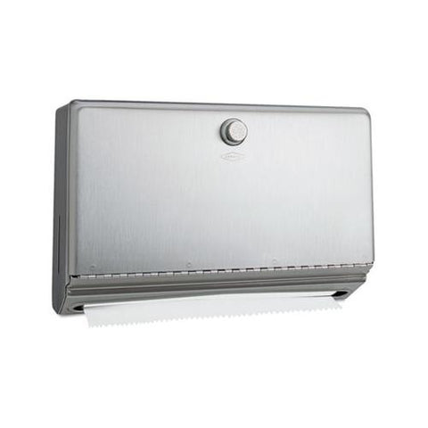 Surface-mounted Paper Towel Dispenser, Stainless Steel, 10 3-4 X 4 X 7 1-8